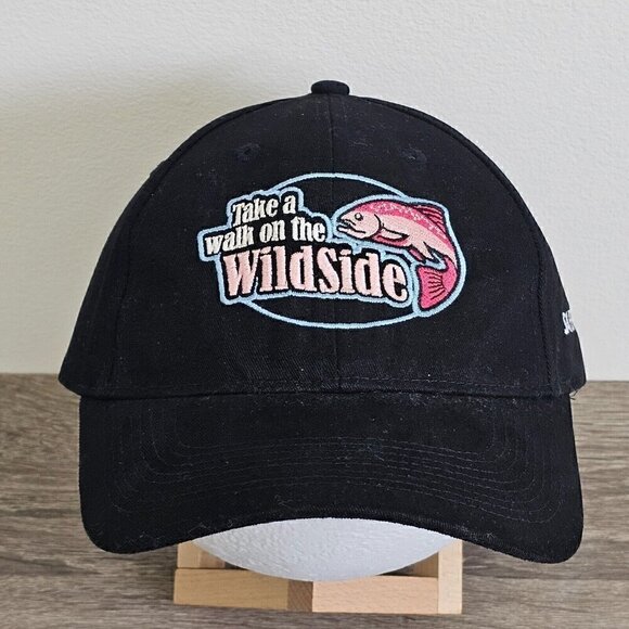 Take a Walk on the Wild Side Logo Safeway Hat Cap Adjustable Strap Black Basebal - Picture 1 of 14